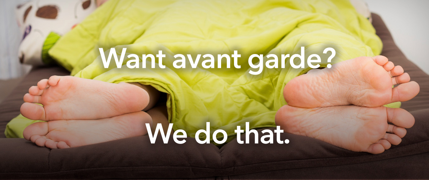 Want avant garde? We do that. J&M Communications